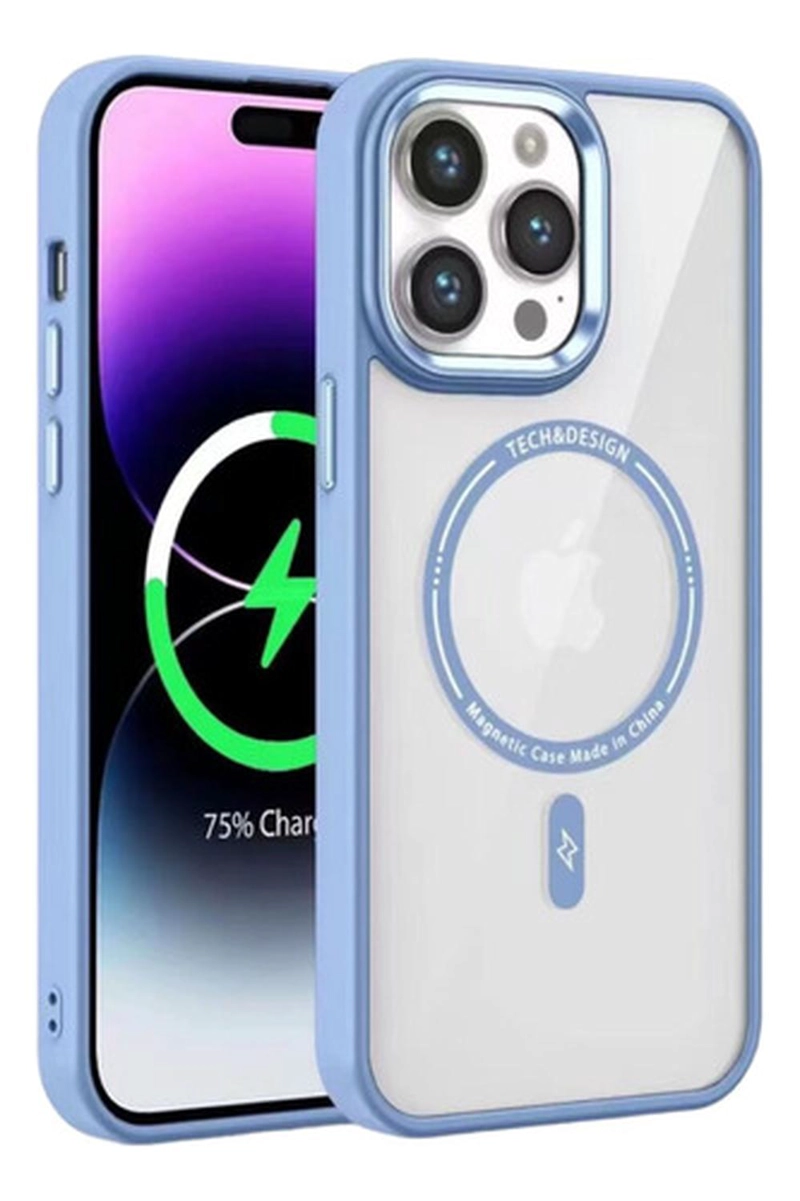 CARCASA MAGNETIC TPU PARA IPHONE 15 - 1