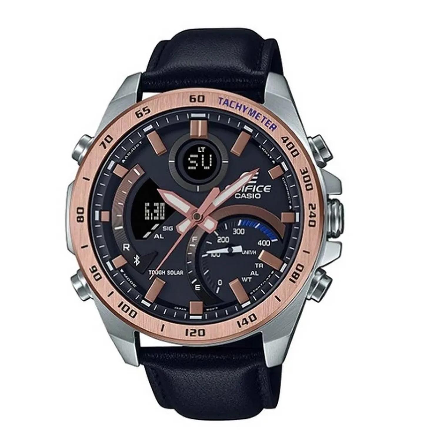 RELOJ EDIFICE HOMBRE ECB-900GL-1BDR - 1
