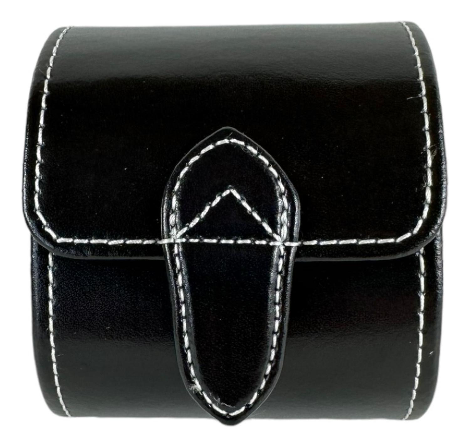 ESTUCHE CUERO ALEMAN INDIVIDUAL RELOJES DE LUJO - 1