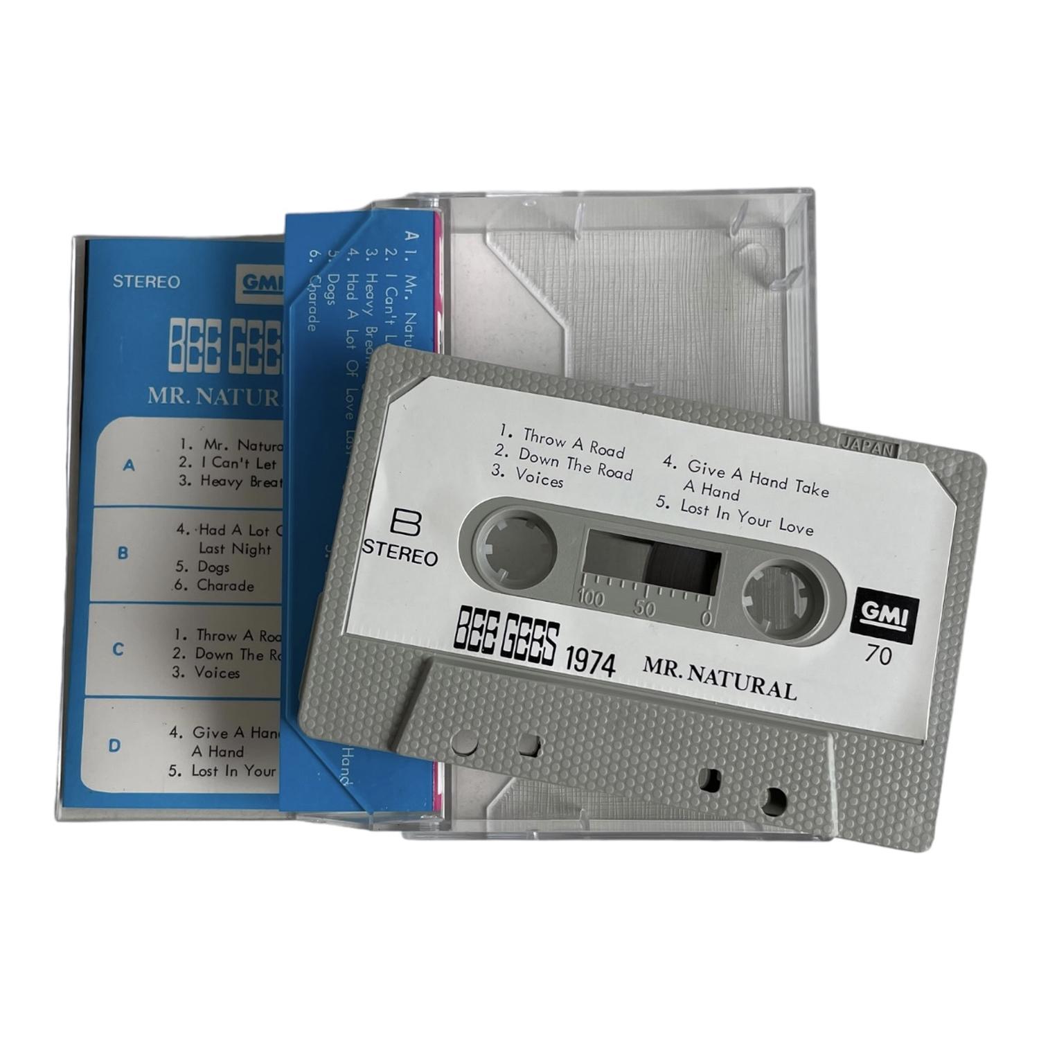 CASSETTE ORIGINAL BEE GEES MR. NATURAL VINTAGE NUEVO - 4