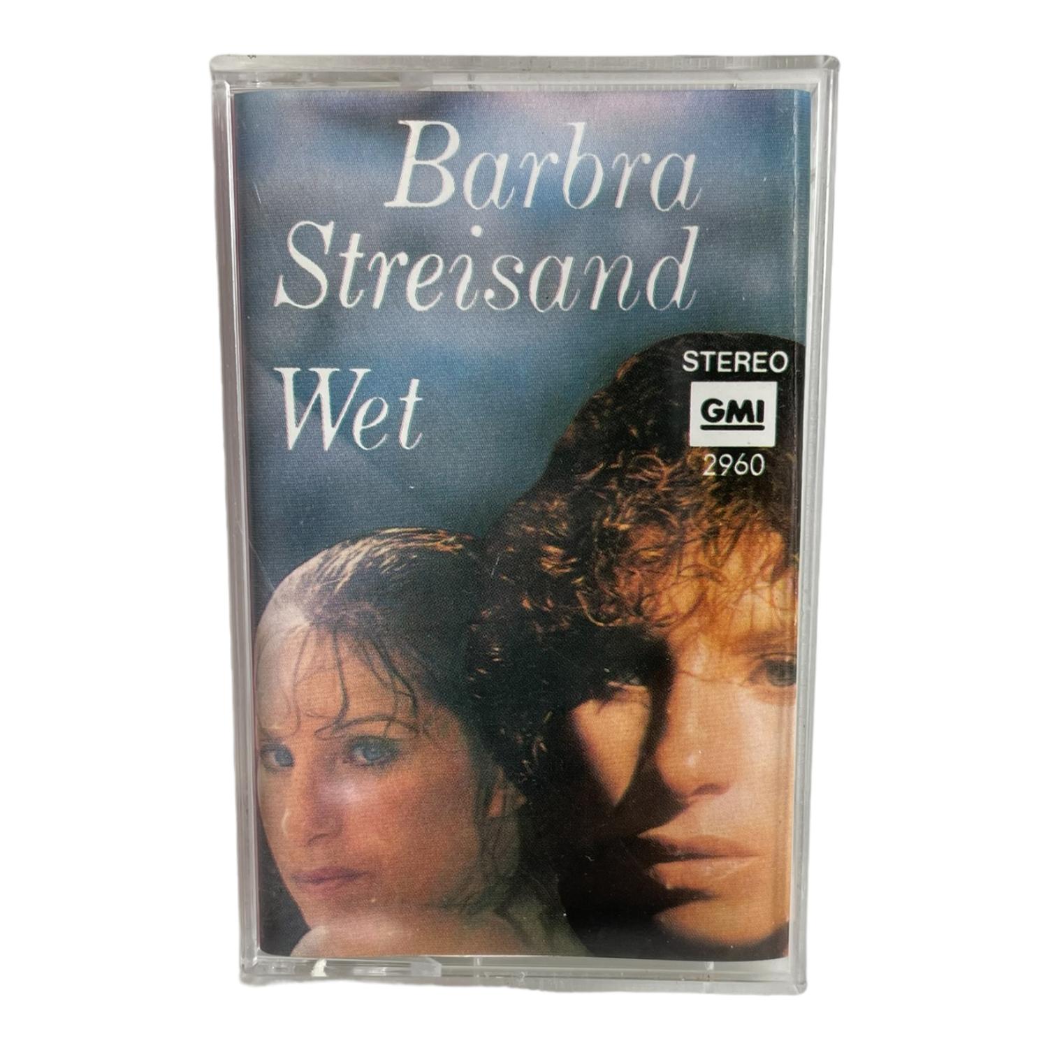 CASSETTE ORIGINAL BARBRA STREISAND WET VINTAGE NUEVO - 1