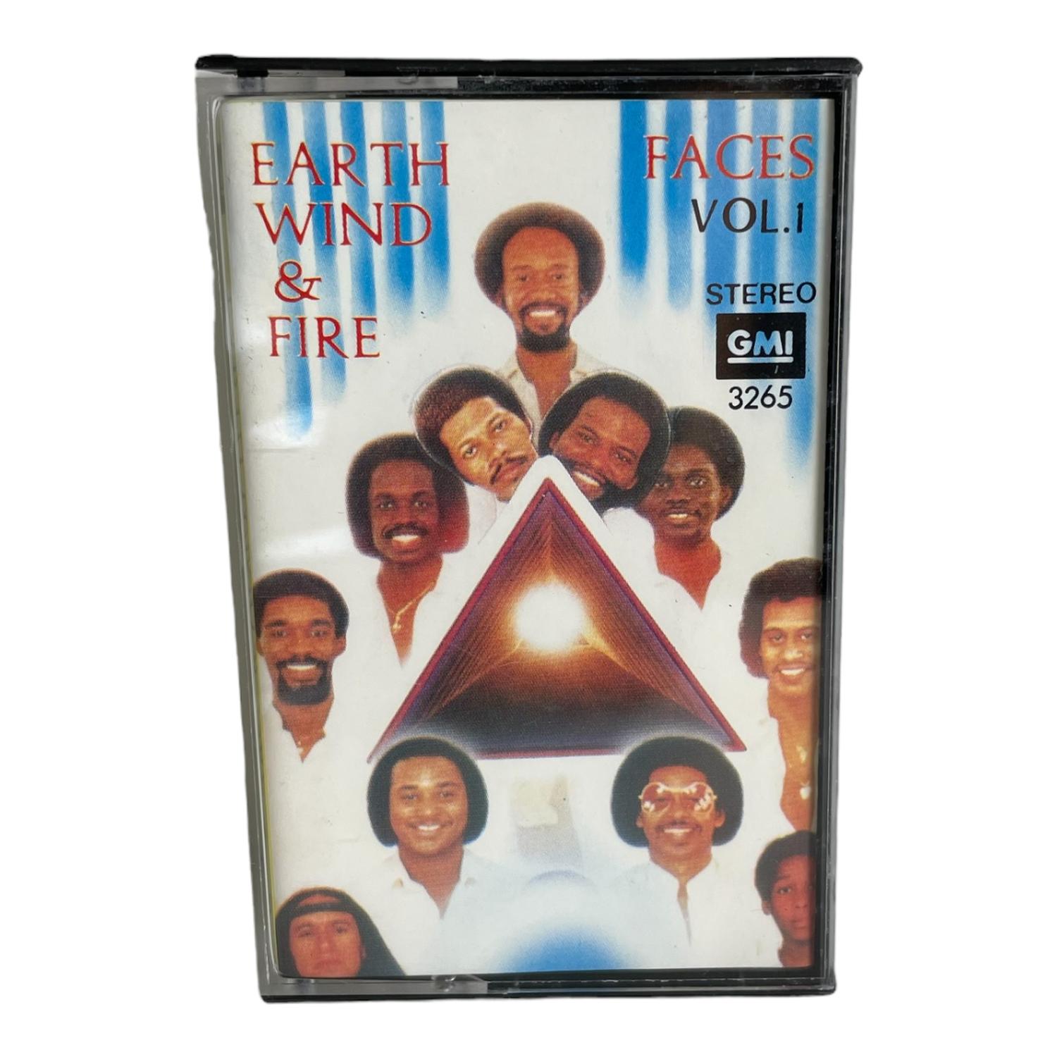 CASSETTE ORIGINAL EARTH WIND AND FIRE FACES VOL. I NUEVO - 1