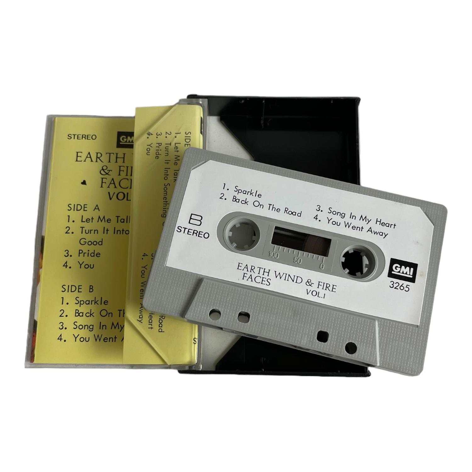 CASSETTE ORIGINAL EARTH WIND AND FIRE FACES VOL. I NUEVO - 4