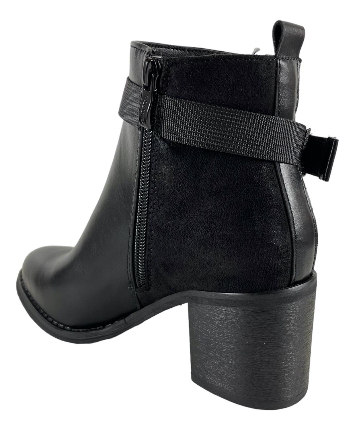 BOTÍN MUJER VIA UNO NEGRO 12083413 - 4