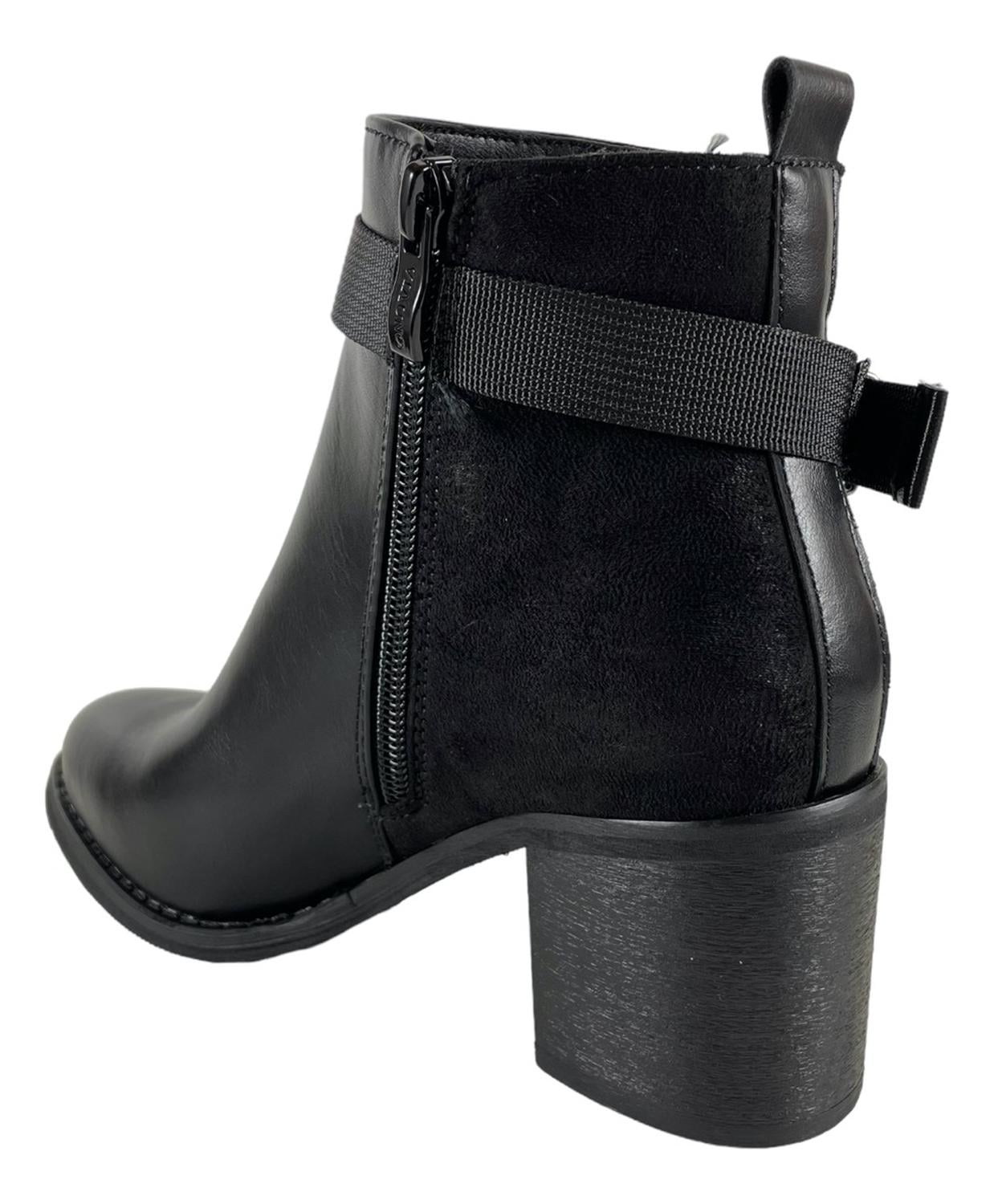 BOTÍN MUJER VIA UNO NEGRO 12083413 - 4