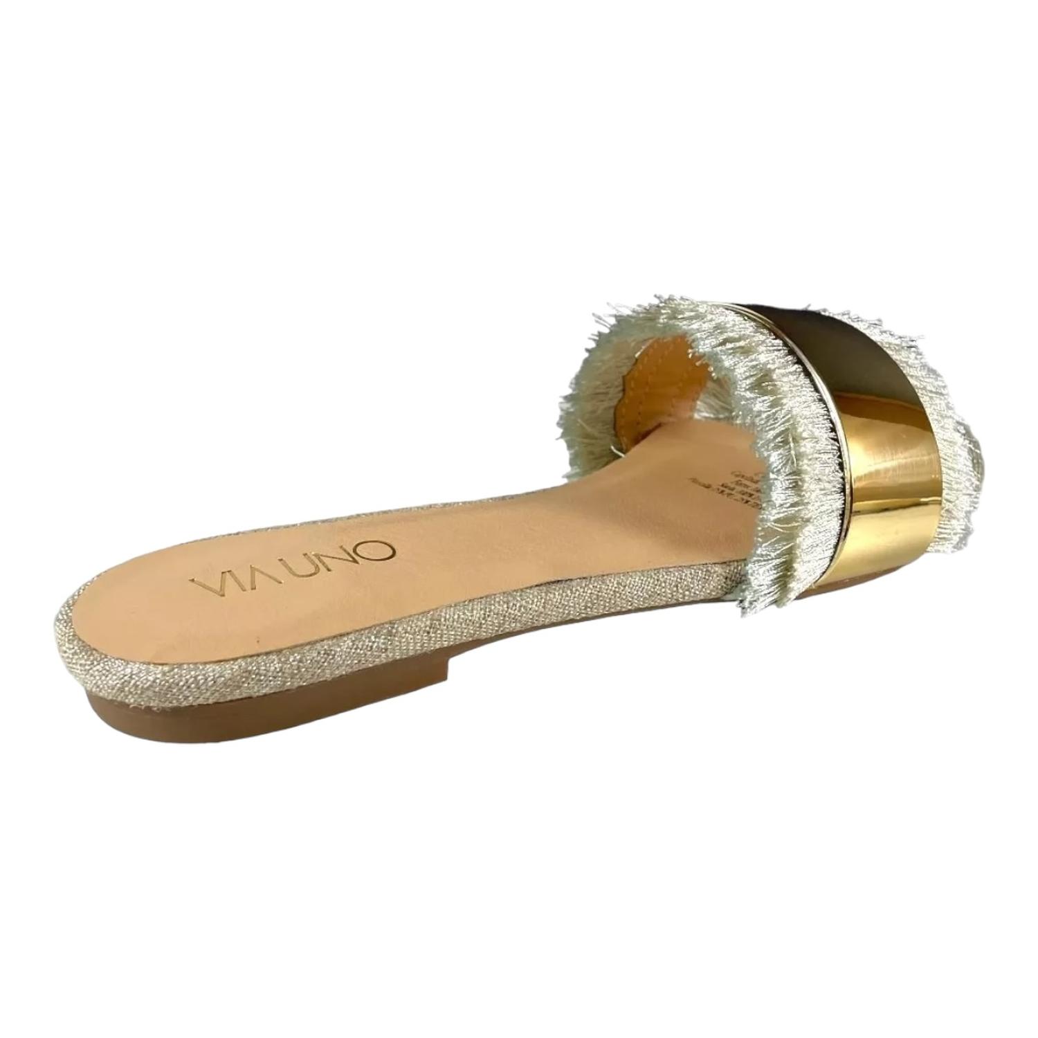 SANDALIAS MUJER VIA UNO CHINELO MODELO 21906867 - 2