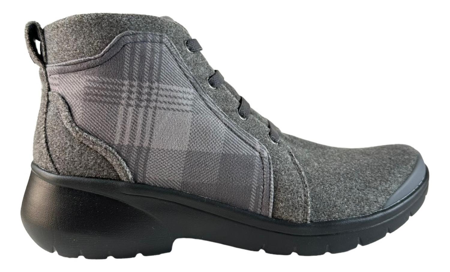 BOTAS MUJER GRIS LAVABLE BZEES KICK BACK TEXTIL - 1