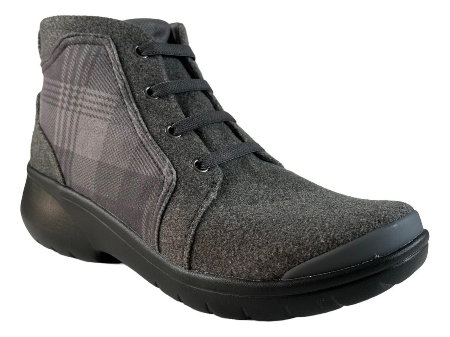 BOTAS MUJER GRIS LAVABLE BZEES KICK BACK TEXTIL - 2