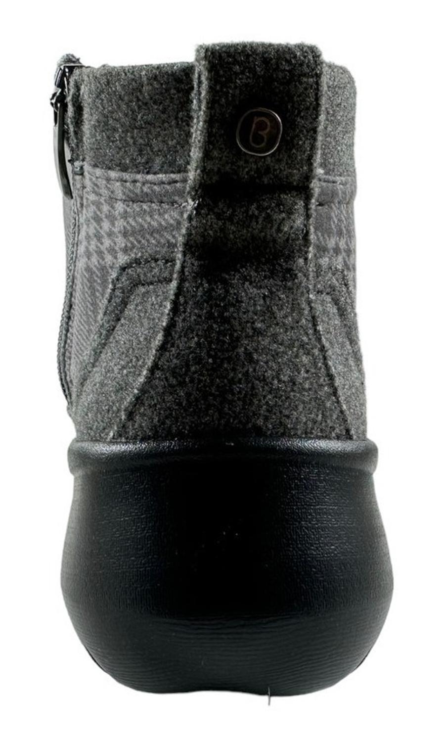 BOTAS MUJER GRIS LAVABLE BZEES KICK BACK TEXTIL - 5