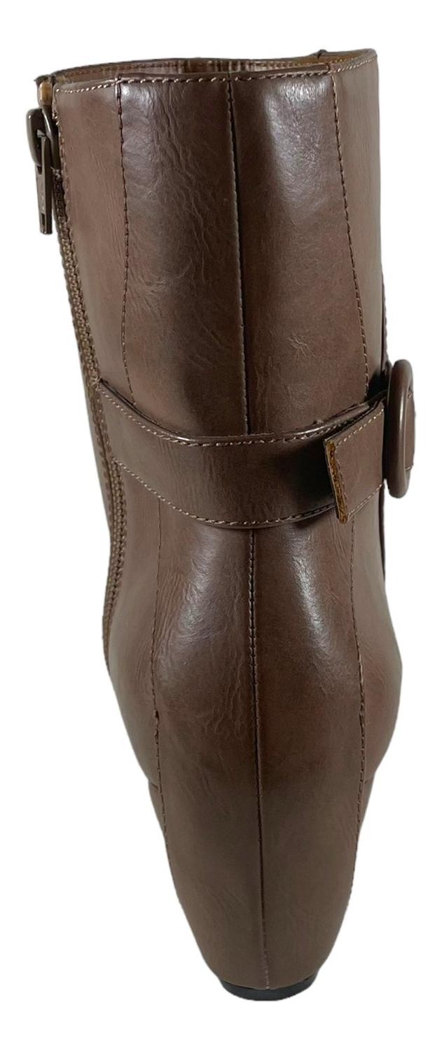 BOTÍN MUJER CUERO TAUPE NATURALIZER EMMA PU - 4