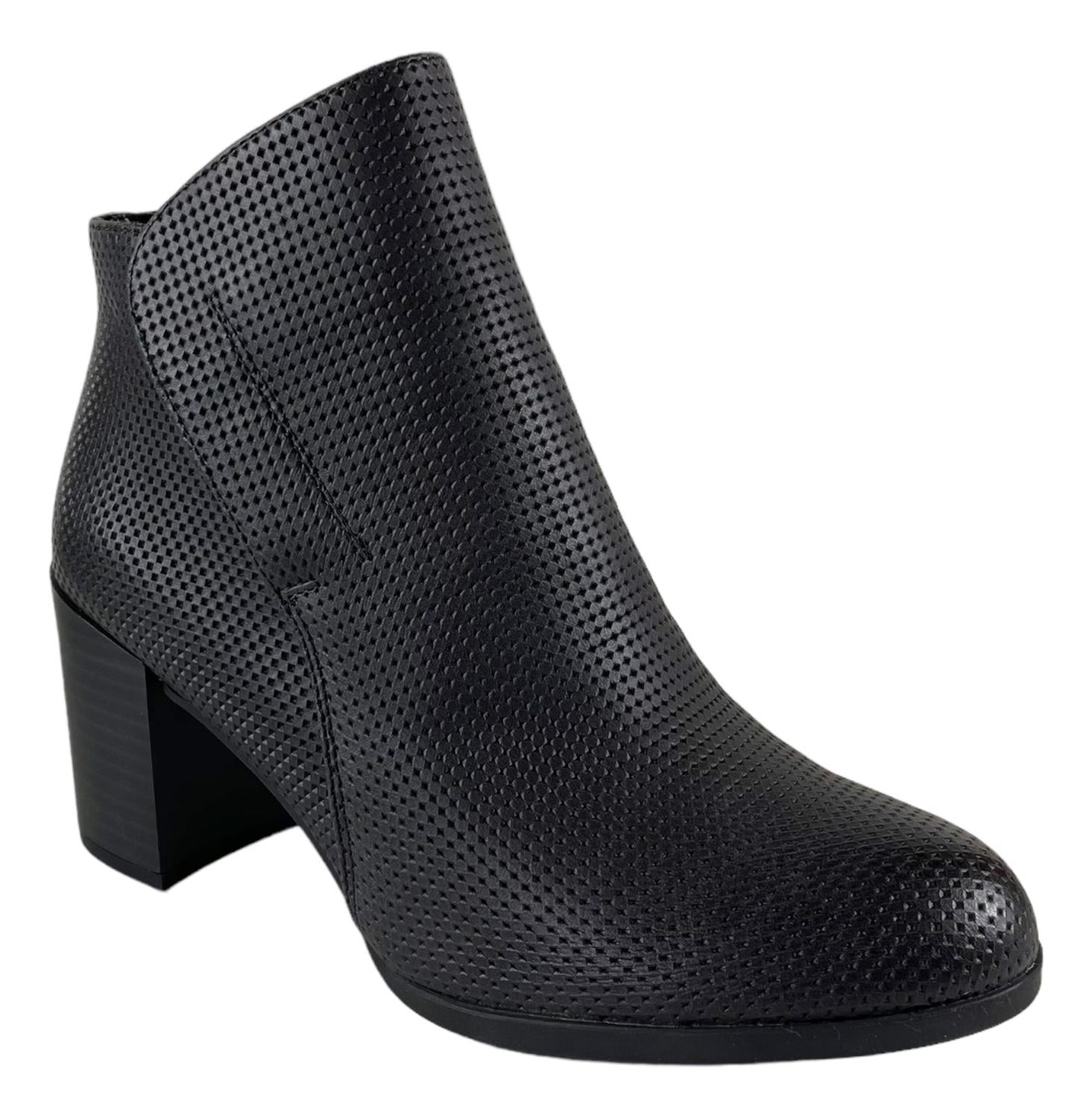 BOTÍN CUERO PU NEGRO NATURALIZER HOLT LISO - 2