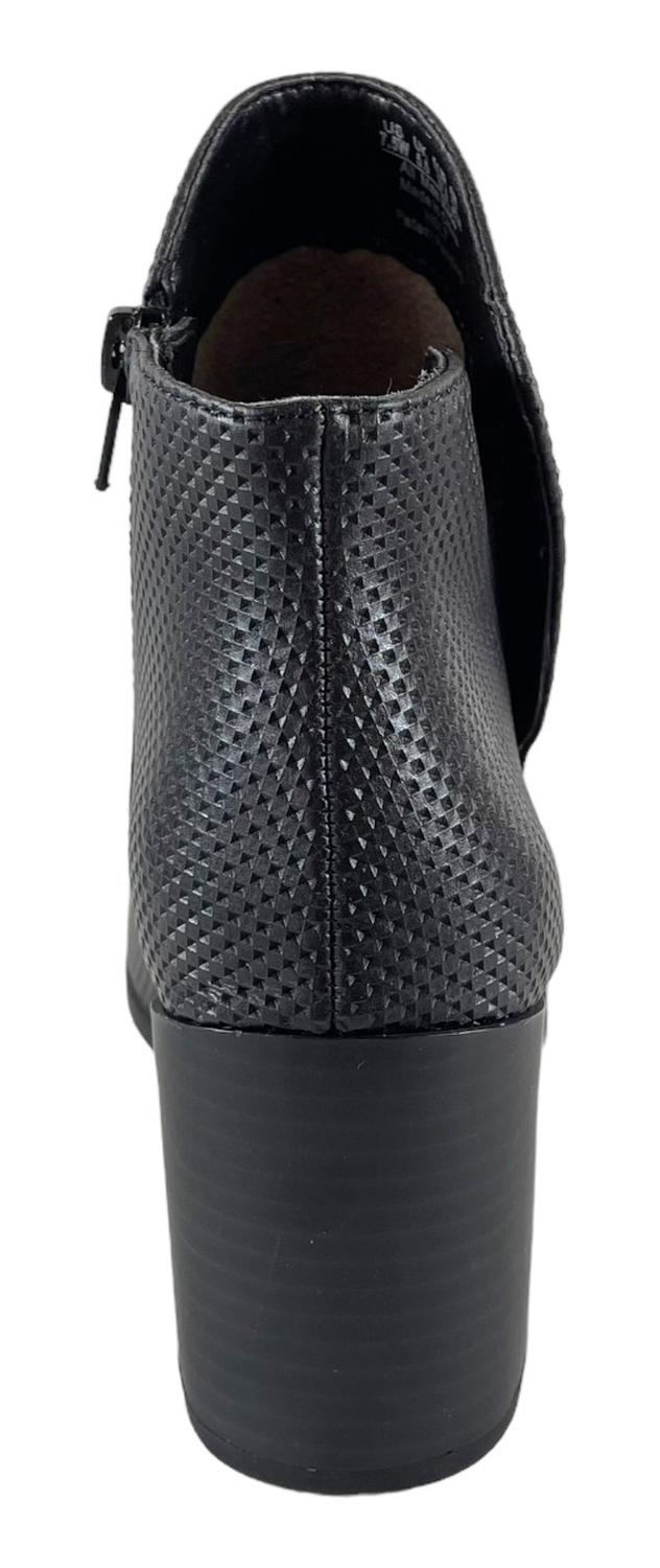 BOTÍN CUERO PU NEGRO NATURALIZER HOLT LISO - 4