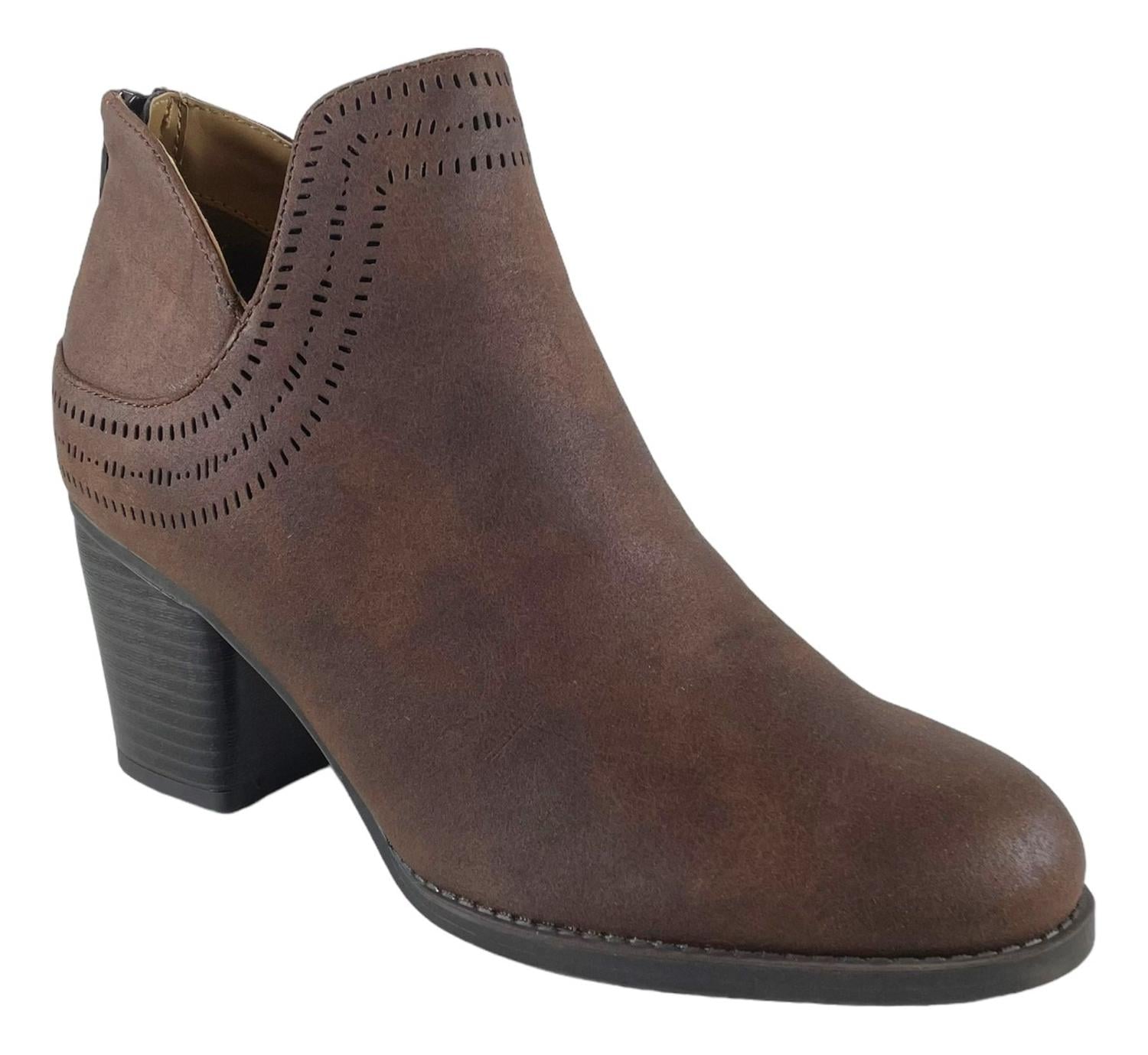 BOTÍN MUJER CUERO CAFE NATURALIZER SOUL TAPAS PU - 2