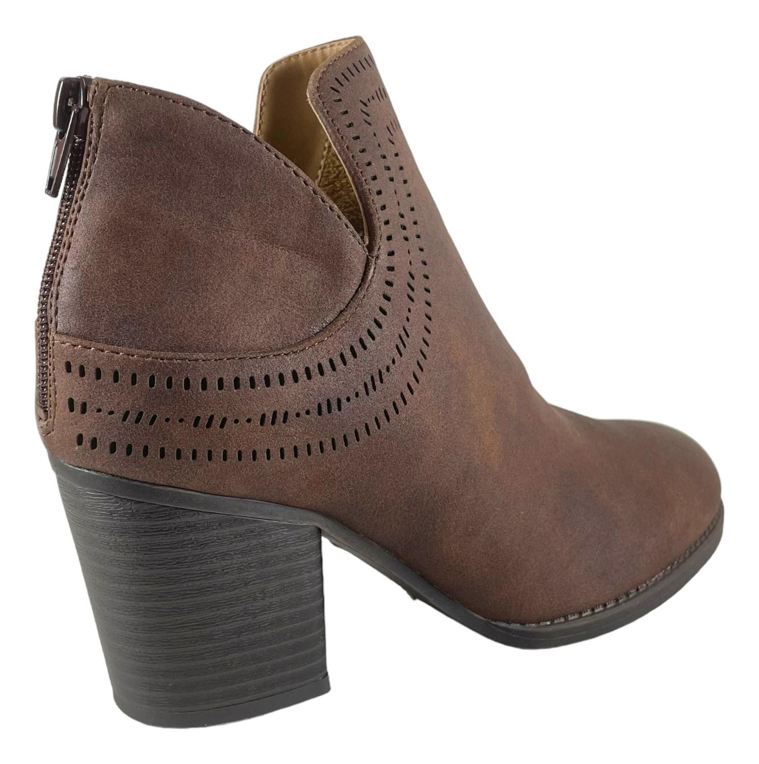 BOTÍN MUJER CUERO CAFE NATURALIZER SOUL TAPAS PU - 3