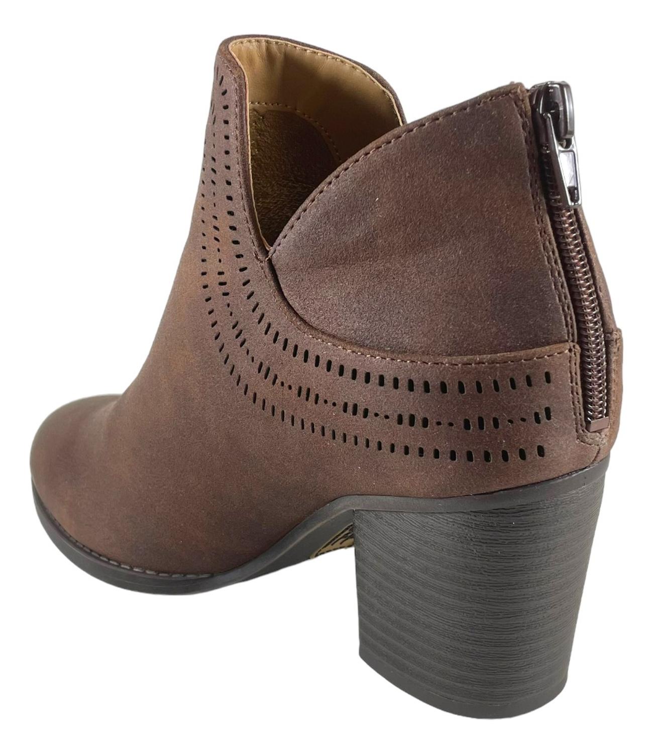 BOTÍN MUJER CUERO CAFE NATURALIZER SOUL TAPAS PU - 5