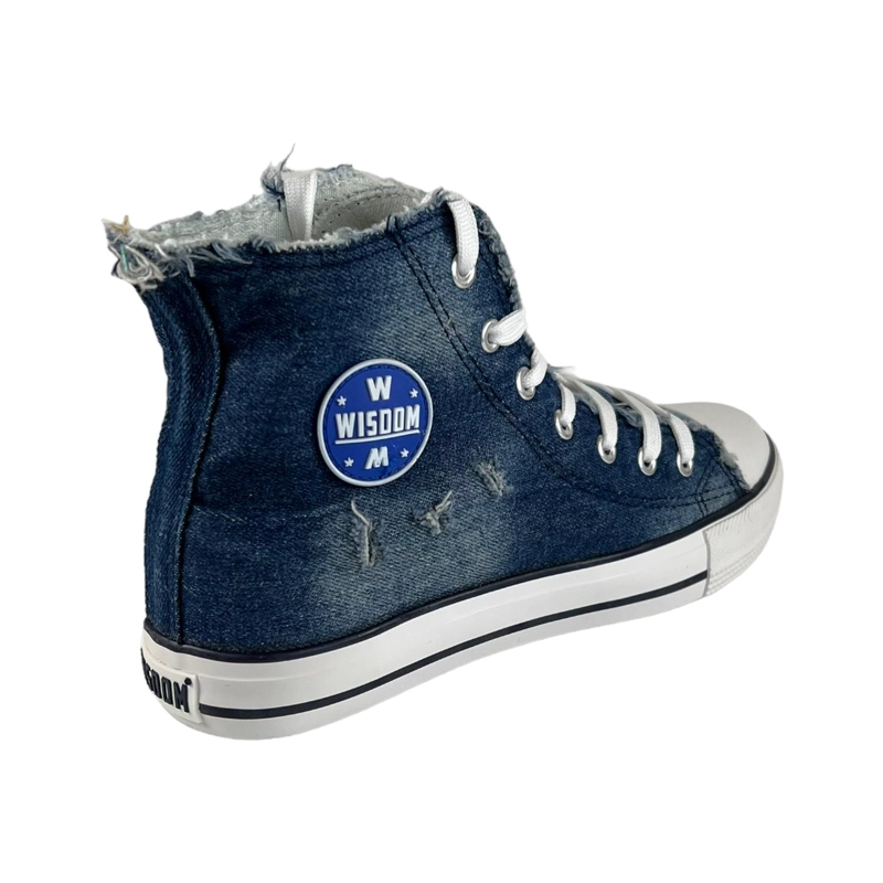ZAPATILLAS MUJER AZUL SL162004 WISDOM LONA TIPO CONV - 2
