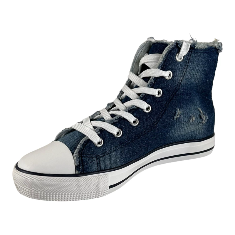 ZAPATILLAS MUJER AZUL SL162004 WISDOM LONA TIPO CONV - 5