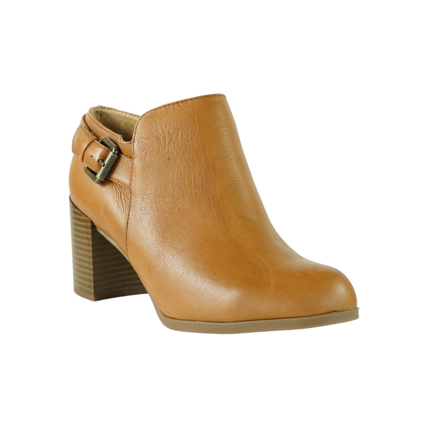 BOTÍN MUJER HARLEY DAVIDSON CUERO MARRON NATURALIZER - 1