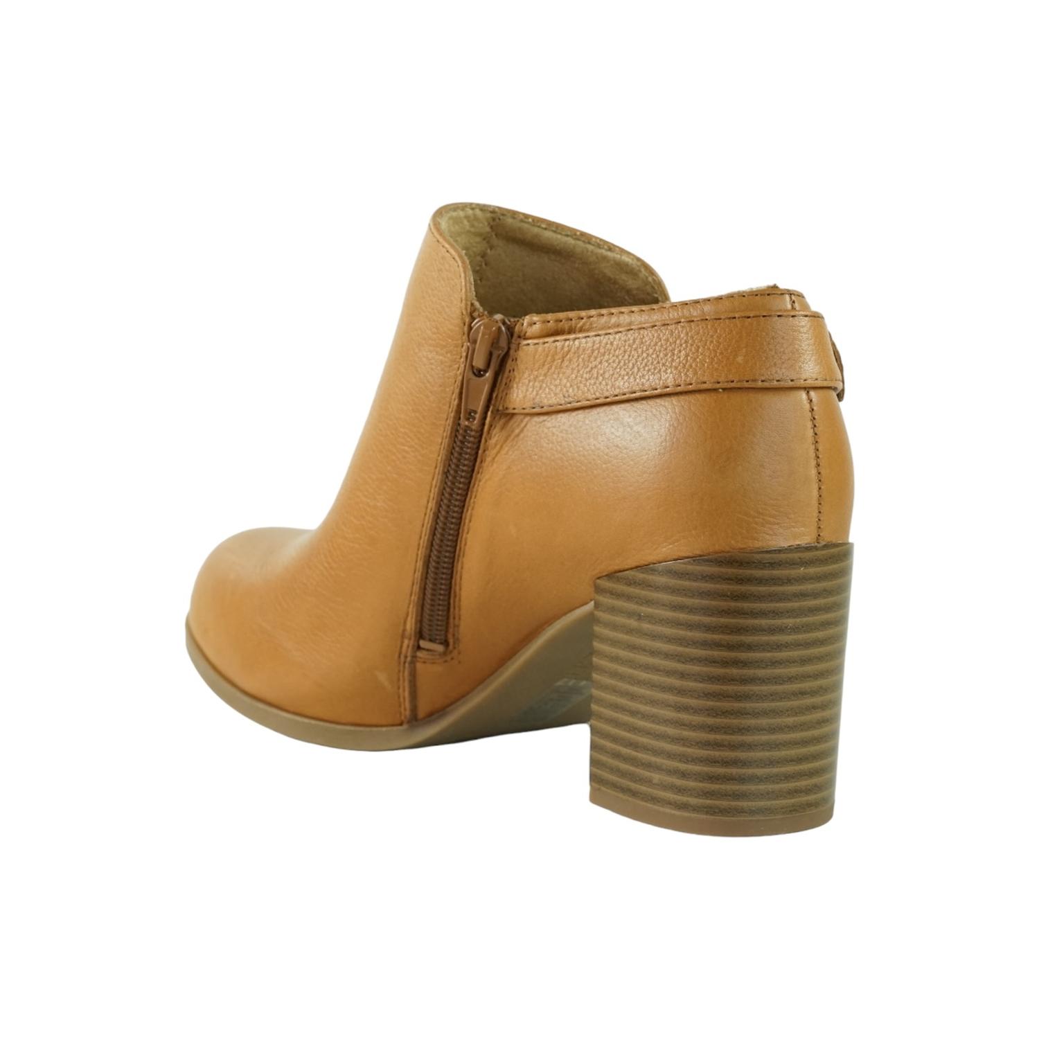 BOTÍN MUJER HARLEY DAVIDSON CUERO MARRON NATURALIZER - 4