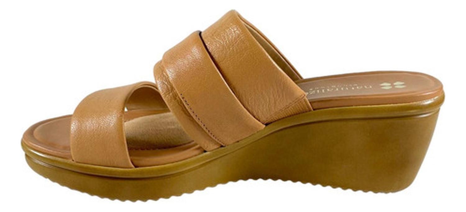 SANDALIAS MUJER NATURALIZER BEIGE CUERO PU AILEEN - 5