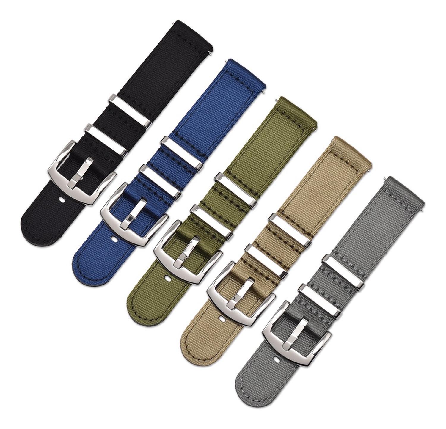 CORREA RELOJ NYLON R24 COMANDO QUICK RELEASE TAMAÑO 22 - 5