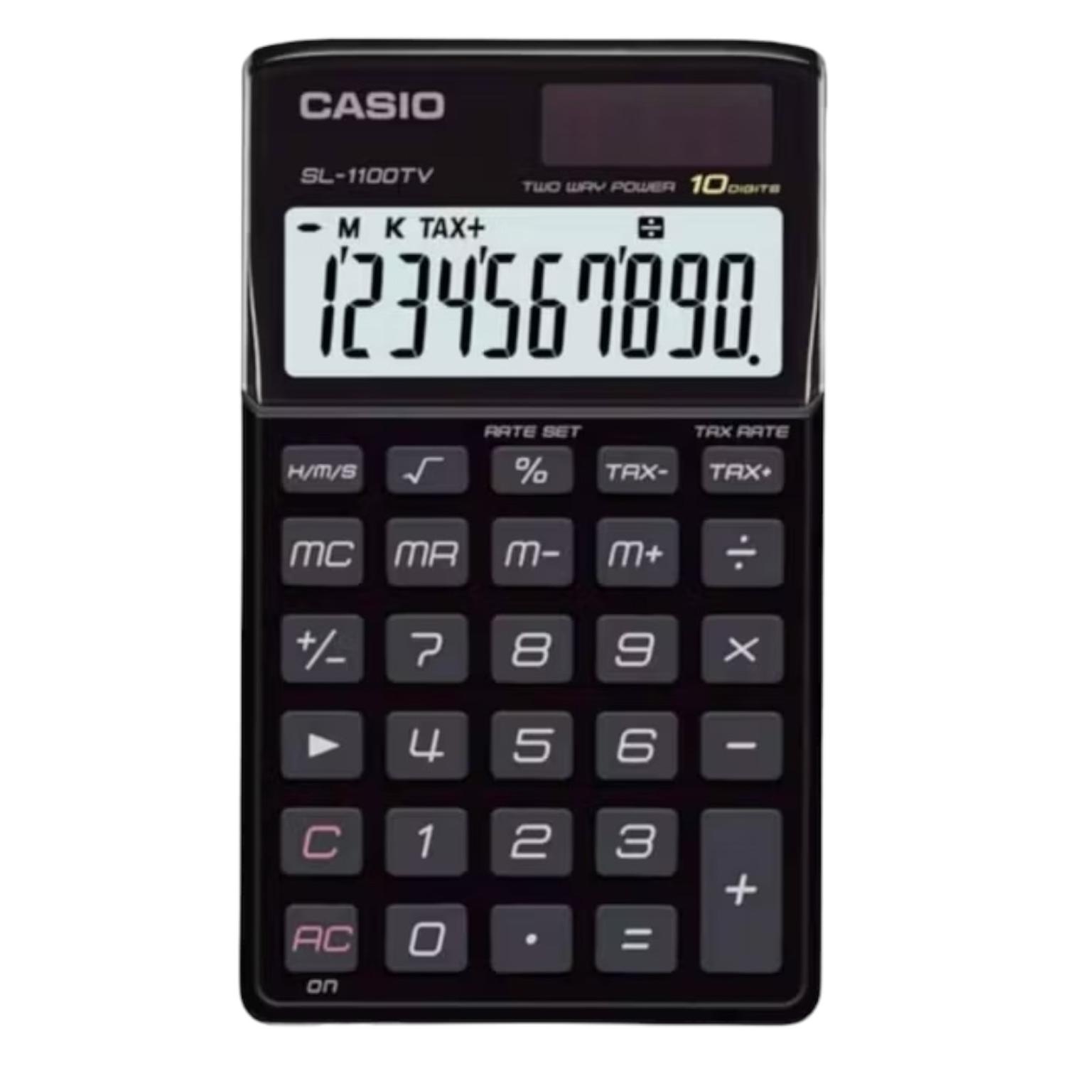 CALCULADORA CASIO SL-1100TVBKS - 1