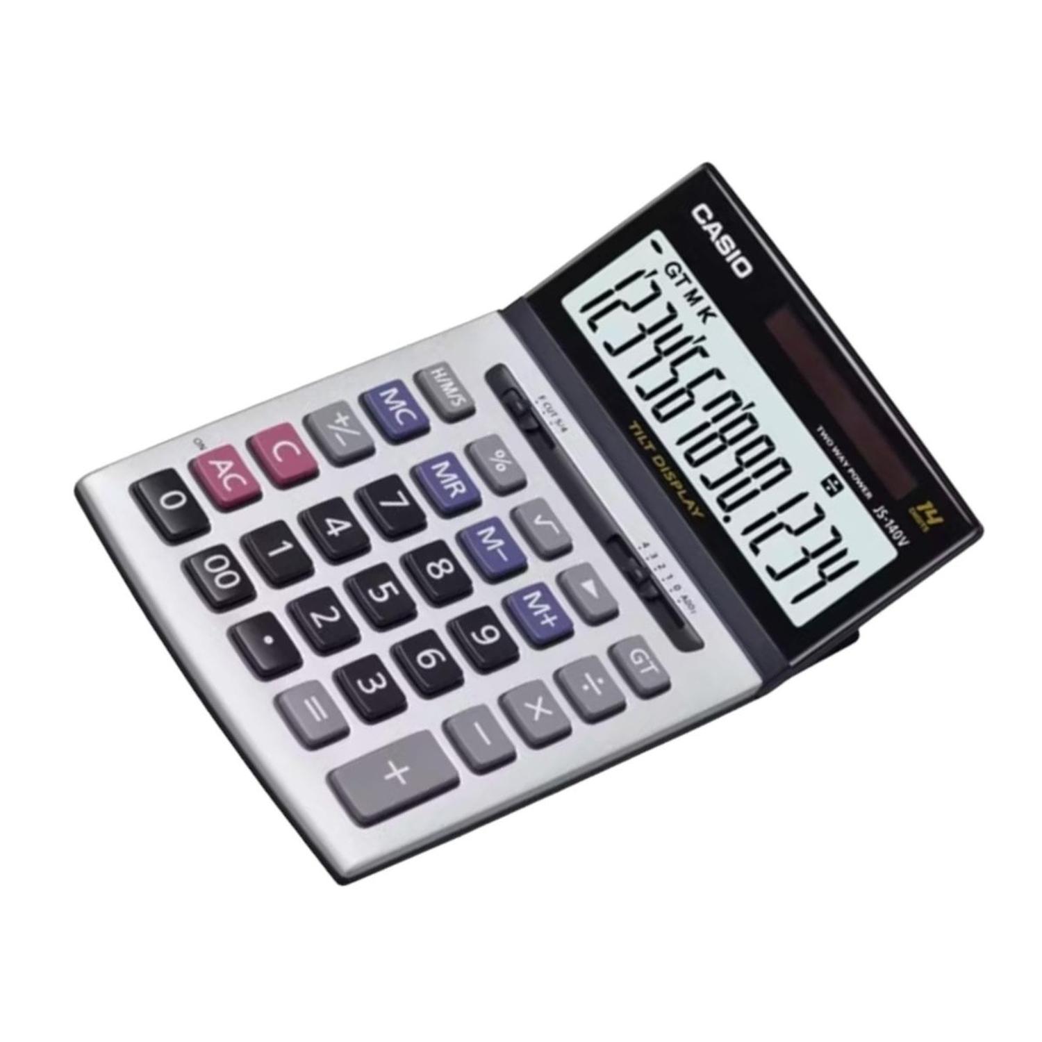CALCULADORA CASIO JS-140V-W-DH - 3