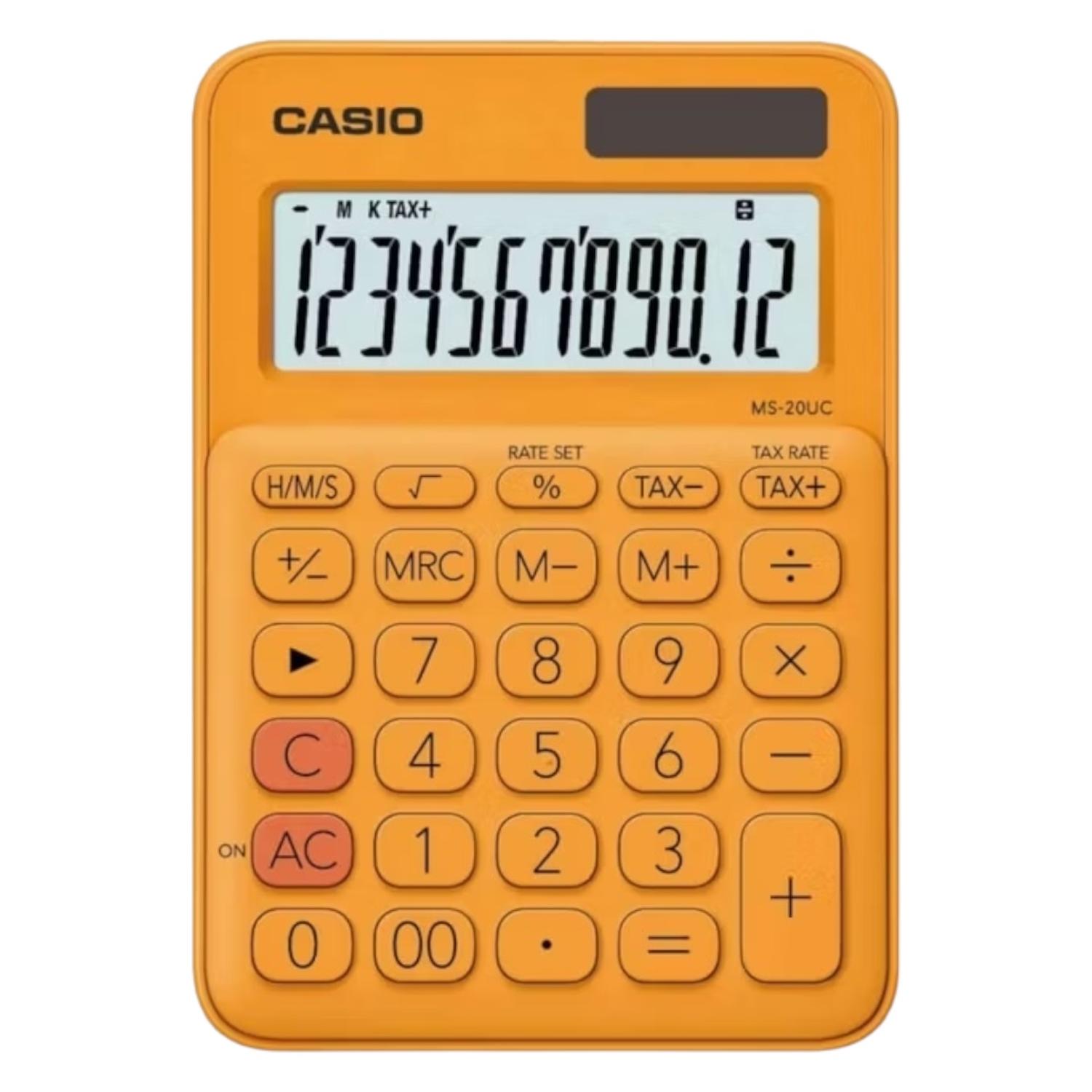 CALCULADORA CASIO MS-20UC-RG MODELO - 1
