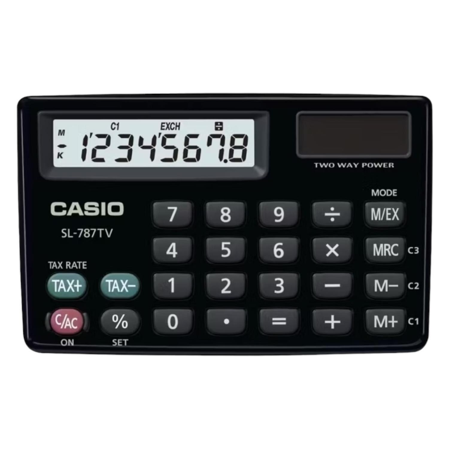CALCULADORA CASIO SL-787TVBK - 1