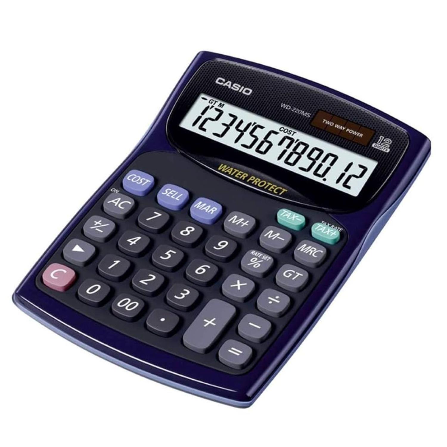 CALCULADORA CASIO WD-220MS-BU-S-DH - 2