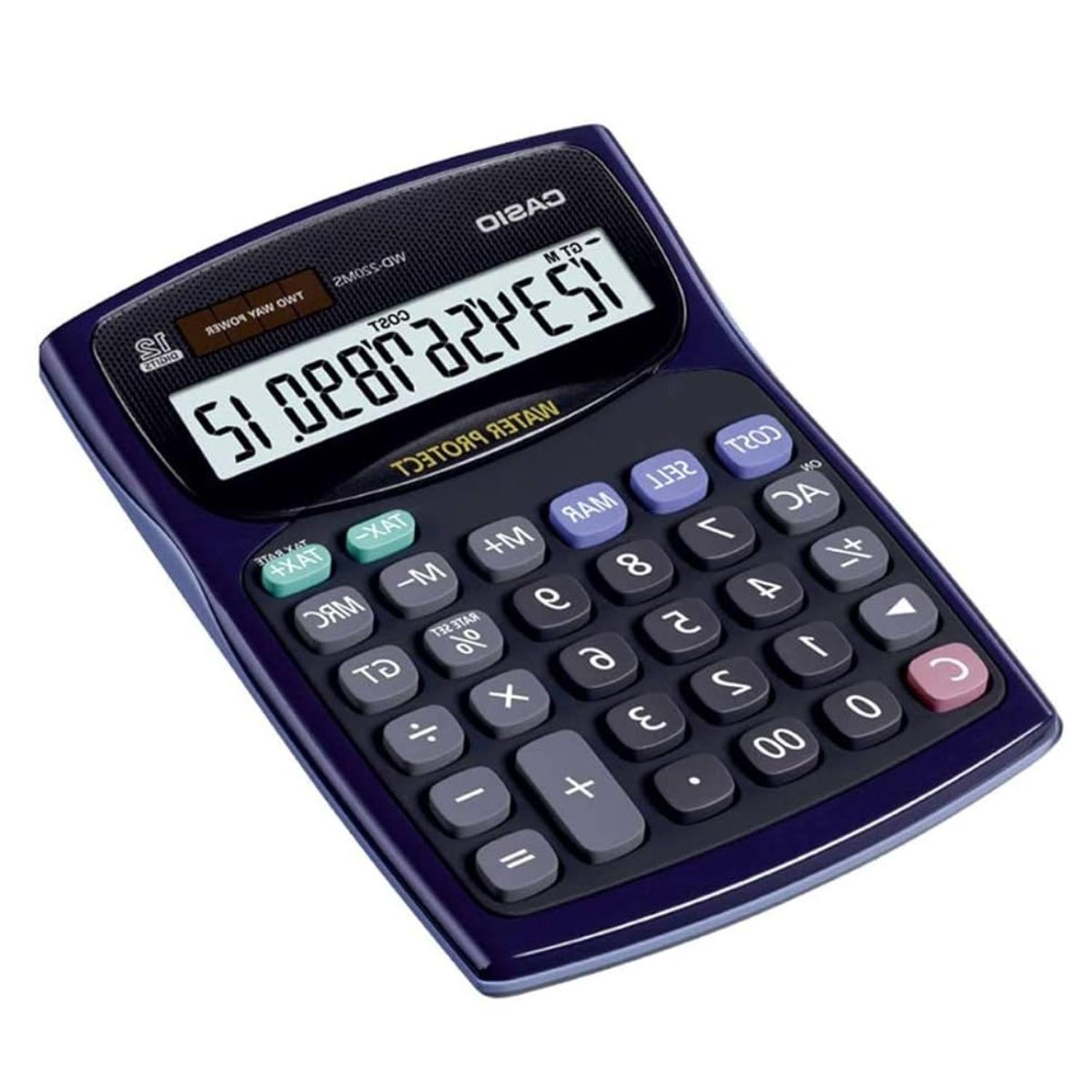 CALCULADORA CASIO WD-220MS-BU-S-DH - 3