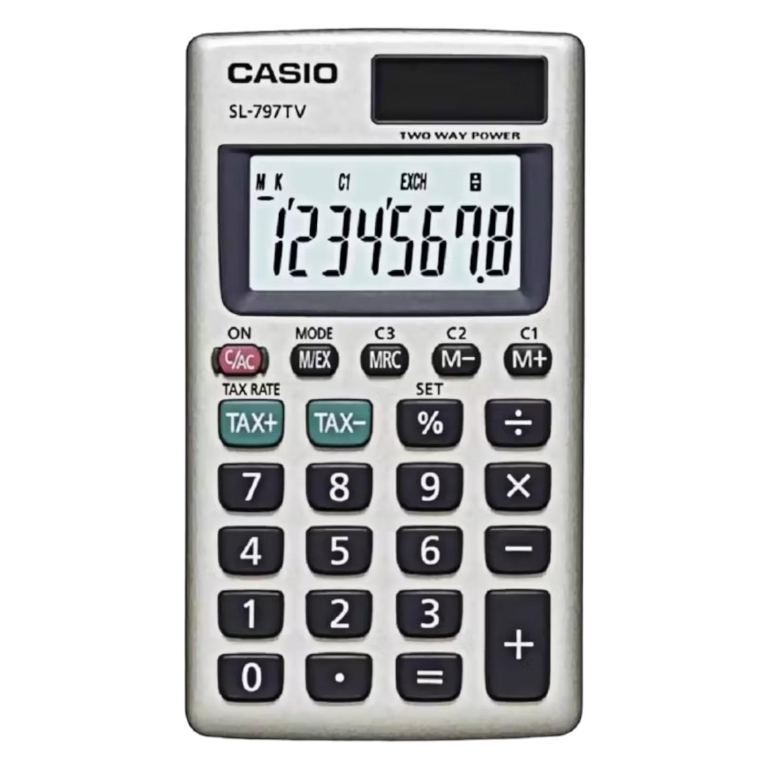 CALCULADORA CASIO SL-797TVGD - 1