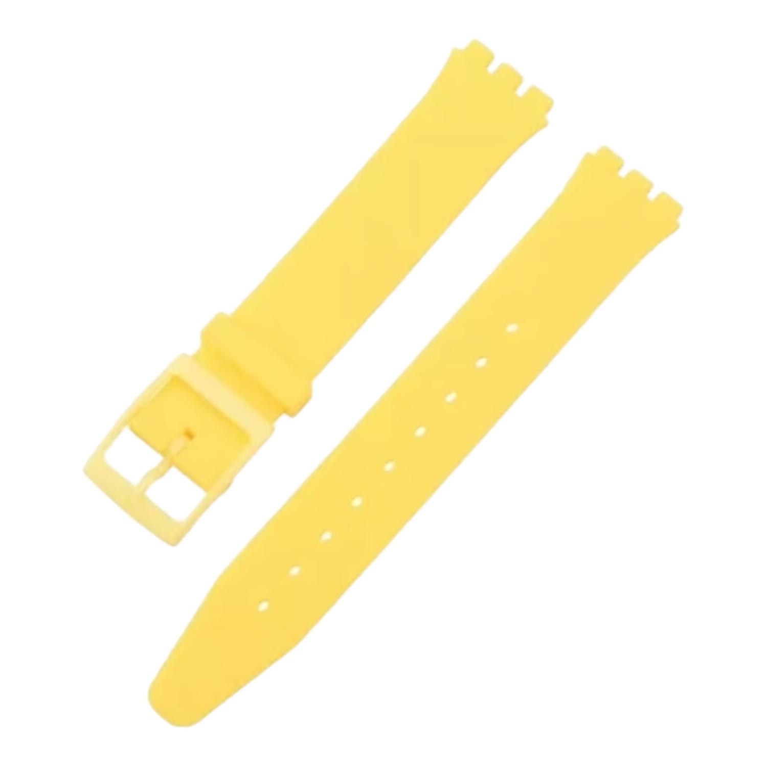 CORREAS SWATCH COMPATIBLES RELOJES SILICONA 12MM COLORES TAMAÑO 12 - 1