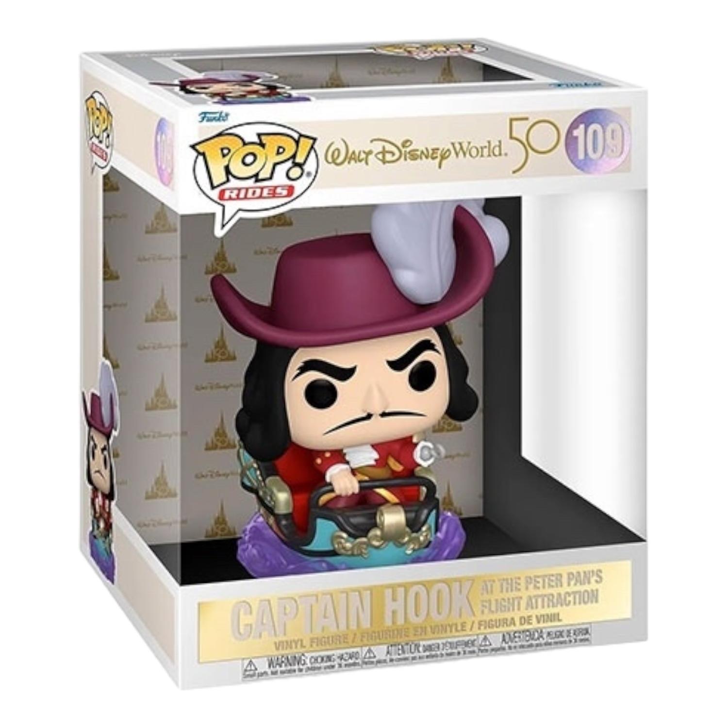 FIGURA COLECCIONABLE FUNKO BLANCO POP CAPTAIN HOOK - 1