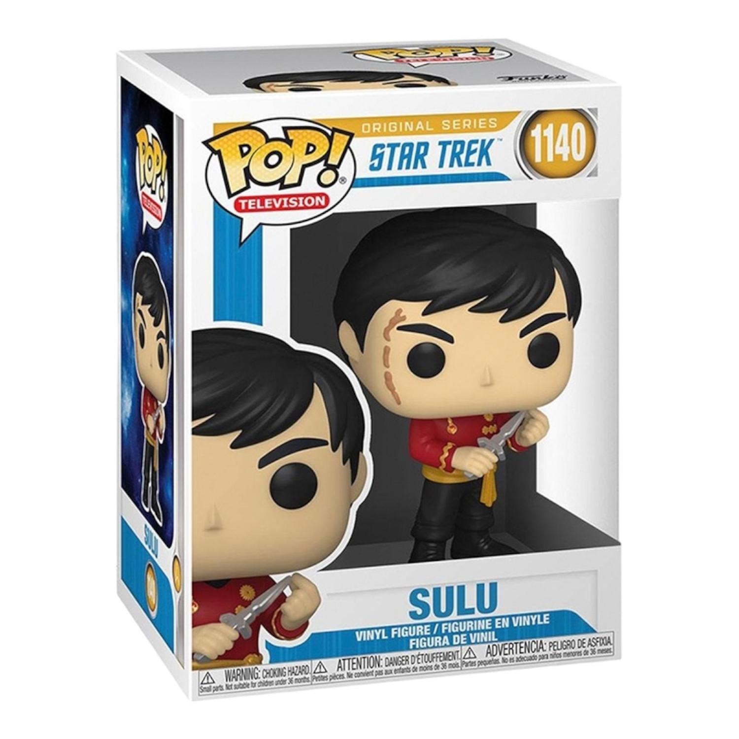 FIGURA COLECCIONABLE FUNKO BLANCO POP STAR TREK - SULU - 1