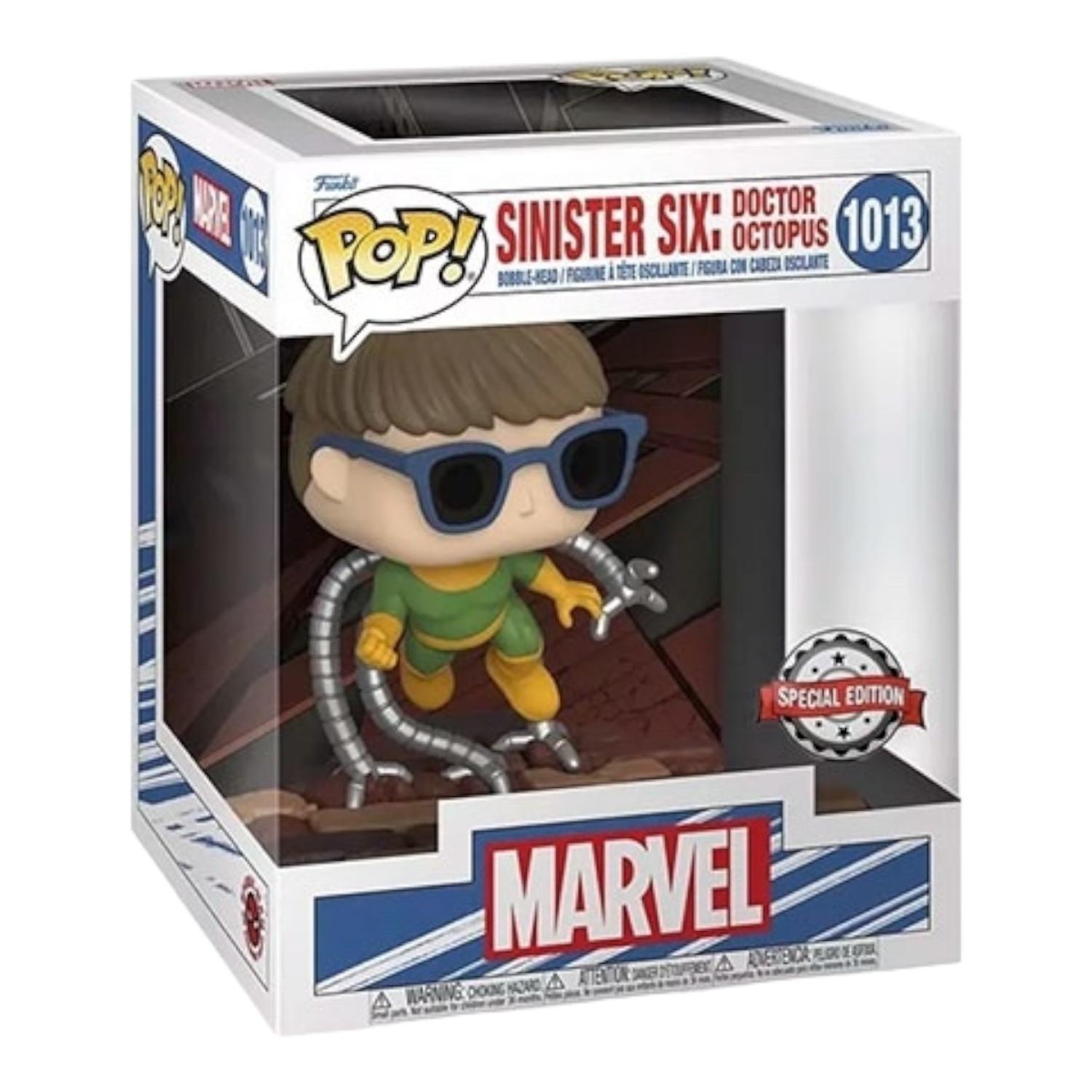 FIGURA COLECCIONABLE FUNKO BLANCO POP MARVEL - SINISTER SIX: DOCTOR OCTOPUS - 1