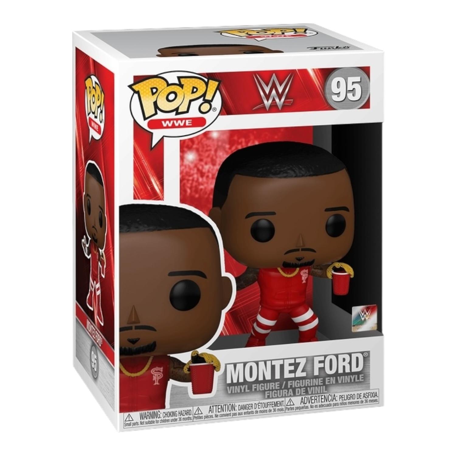 FIGURA COLECCIONABLE FUNKO BLANCO POP WWE - MONTEZ FORD - 1