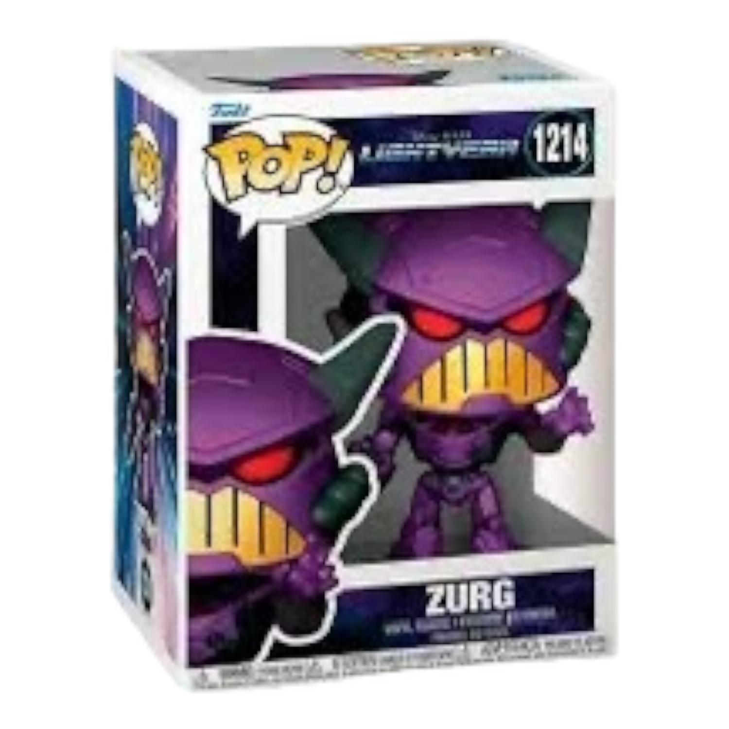 FIGURA COLECCIONABLE FUNKO BLANCO POP LIGHT YEAR - ZURG - 1