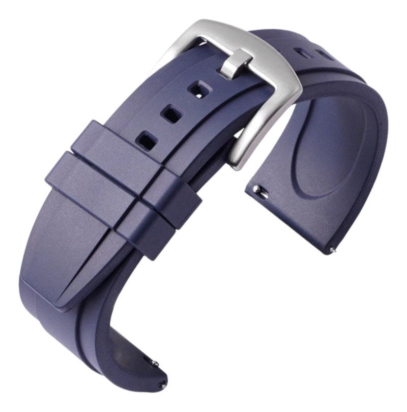 CORREA RELOJ CAUCHO FKM FJ2 VARIEDAD COLORES 20MM 22MM TAMAÑO 20 - 1