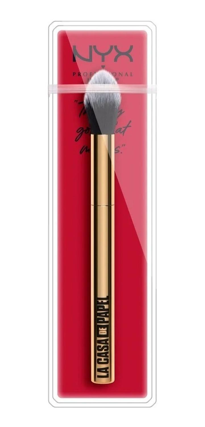 BROCHA CASA DE PAPEL GOLD BAR BRUSH NYX - 1