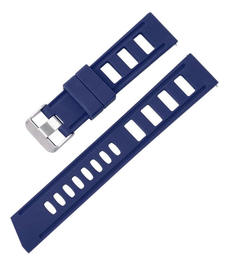 CORREA RELOJ CAUCHO FKGJ VARIEDAD COLORES 20MM 22MM TAMAÑO 20 - 1
