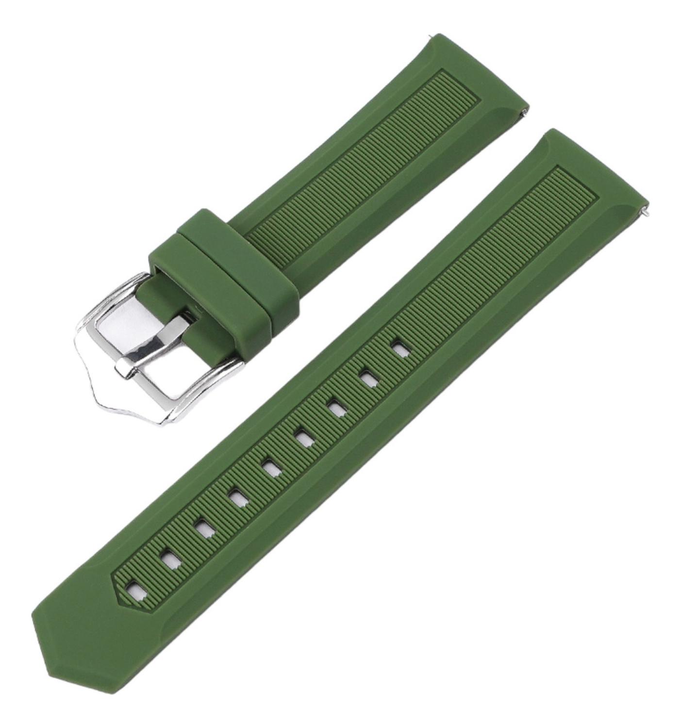 CORREA RELOJ CG3 CAUCHO DEPORTIVA 16MM 18MM 19MM 20MM 22MM TAMAÑO 18 - 1