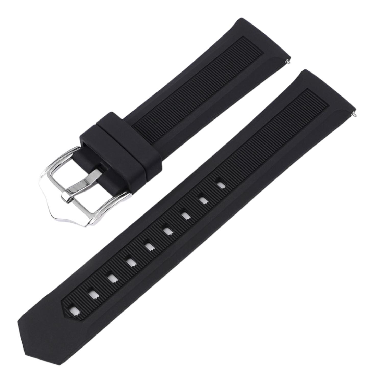 CORREA RELOJ CG3 CAUCHO DEPORTIVA 16MM 18MM 19MM 20MM 22MM TAMAÑO 18 - 1
