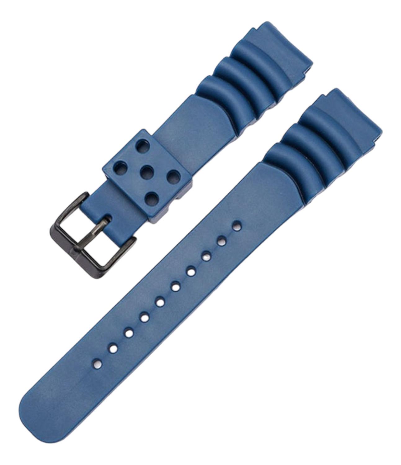 CORREA RELOJ KOK CAUCHO TIPO DIVER VARIEDAD COLORES 20MM 22MM TAMAÑO 22 - 1