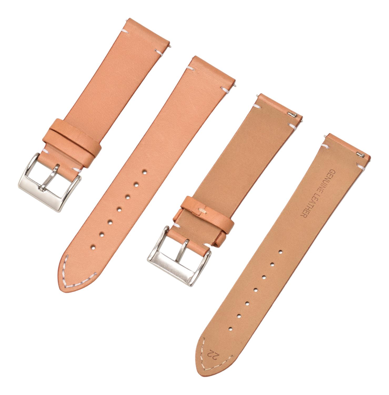 CORREA RELOJ KGYP VARIEDAD COLORES 12MM 14MM 18MM 16MM 20MM 22MM 24MM TAMAÑO 18 CUERO - 2