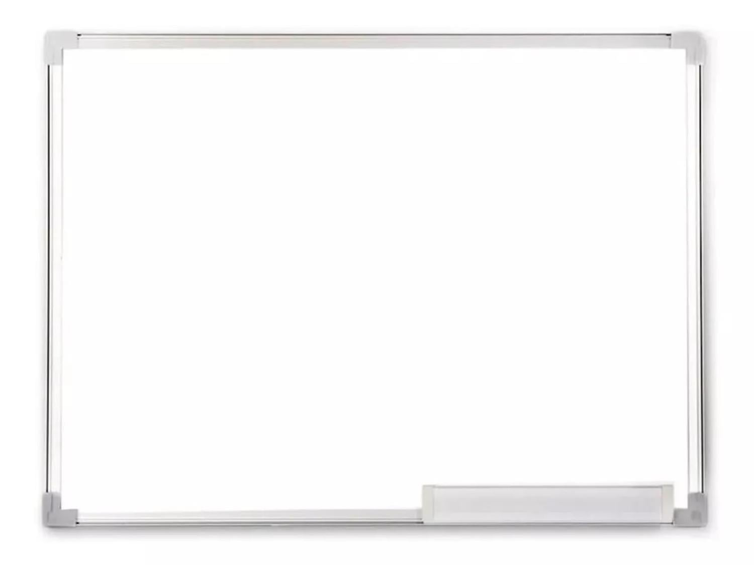 PIZARRA BLANCA ACRILICA MAGNETICA BORDE ALUMINIO 30X40 - 1