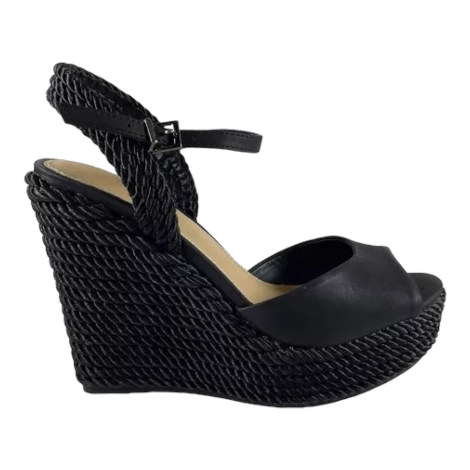 SANDALIAS MUJER VIA UNO CUERO PU 21987633 - 1