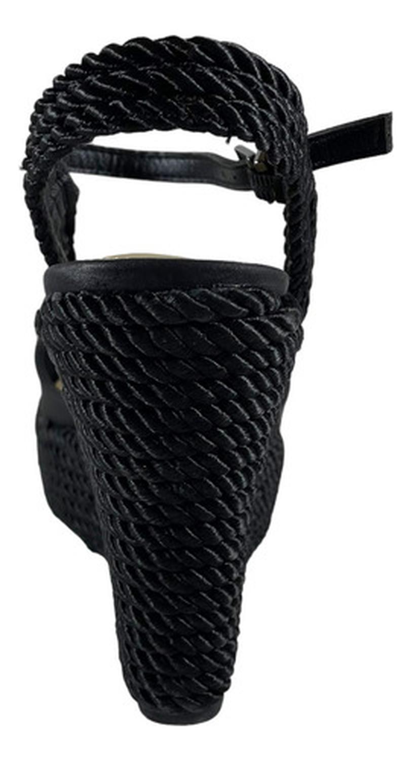 SANDALIAS MUJER VIA UNO CUERO PU 21987633 - 4