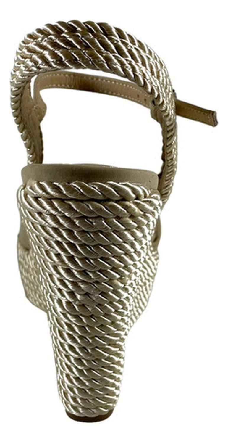 SANDALIAS MUJER VIA UNO CUERO PU 21987633 - 4