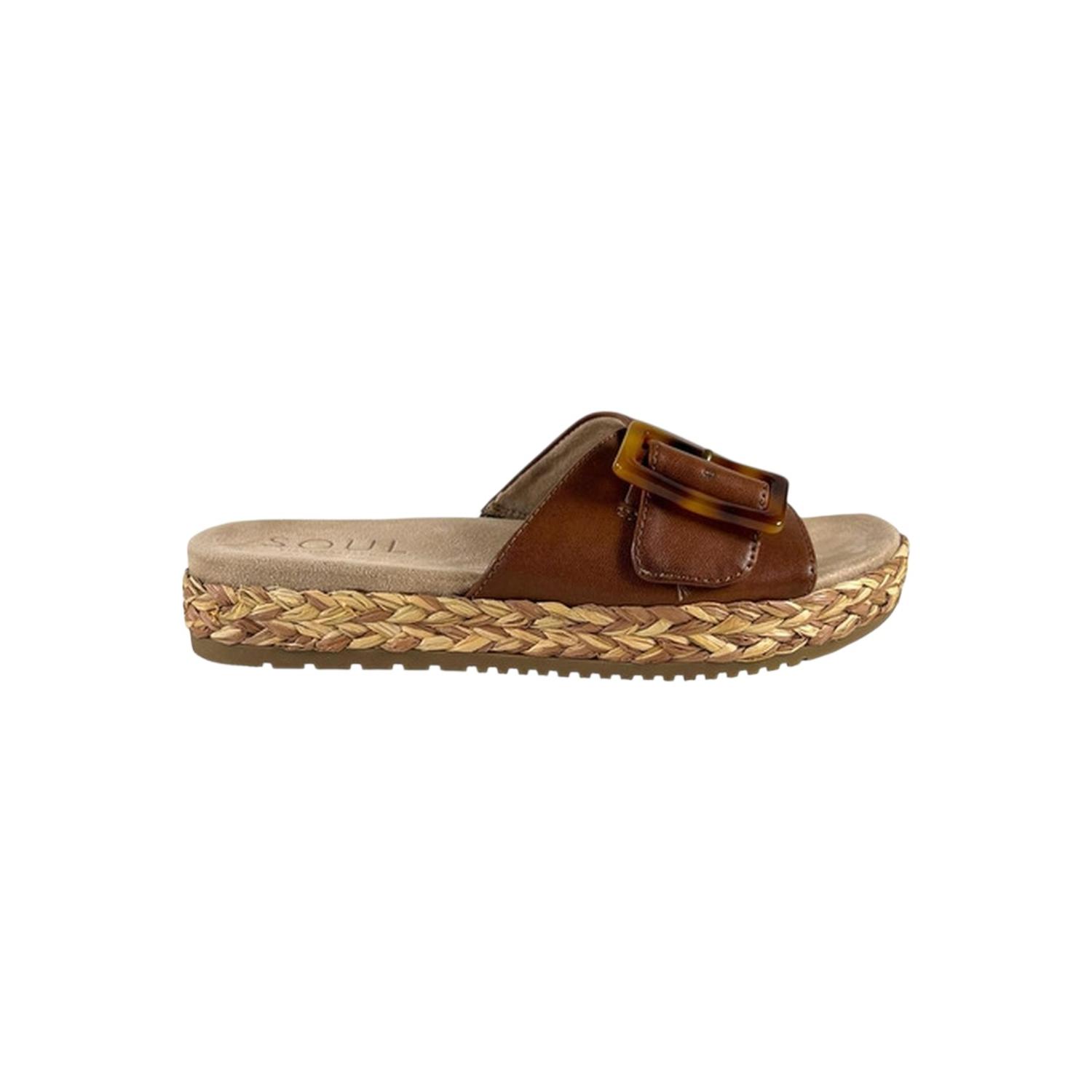 SANDALIAS MUJER SOUL BY NATURALIZER DAYBREAK CUERO PU - 5